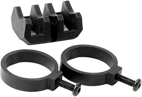 Magpul Tactical Light Mount Taktische Halterung mit V-Block und Ringen, Schwarz Magpul Tactical Light Mount Taktische Halterung mit V-Block und Ringen, Schwarz von Magpul