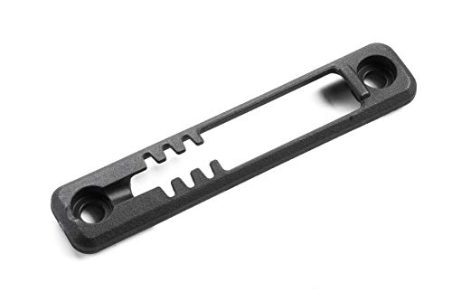 Magpul Tape Switch Mounting Plate M-LOK Klebebandschalter Montageplatte Surefire ST, Schwarz von Magpul