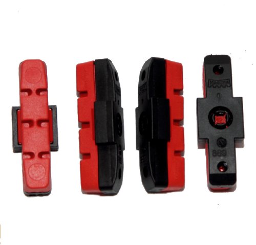 Magura - Satz mit 4 Bremsbelägen für Magura HS 33 (Rot). Magura - Satz mit 4 Bremsbelägen für Magura HS 33 (Rot). von Magura
