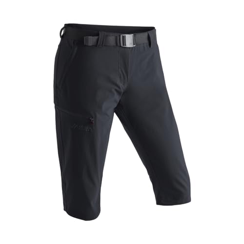 Maier Sports Inara Slim 3/4, Damen Wanderhose, Wasserabweisende Dreiviertelhose für Trekking und Hiking, Enganliegender Schnitt, PFC-frei, mSTRETCH pro 4 & Dryprotec, Schwarz, 42 (W33/L32) Maier Sports Inara Slim 3/4, Damen Wanderhose, Wasserabweisende Dreiviertelhose für Trekking und Hiking, Enganliegender Schnitt, PFC-frei, mSTRETCH pro 4 & Dryprotec, Schwarz, 42 (W33/L32) von Maier Sports