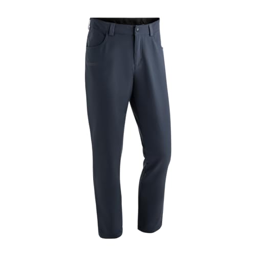 Maier Sports Tech Charles, Warme Herren Wanderhose, Wasserabweisende Outdoorhose für Trekking und Hiking, PFC-frei, mSTRETCH pro 2 & stormprotec-Technologie, Grau, 54 (W38/L32) von Maier Sports