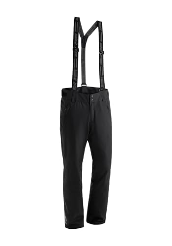 Maier Sports Corban T, Herren Skihose, wasserdichte Schneehose mit Hosenträgern, Stretchmaterial und Verstellbarer Bund, PFC-frei, mTHERM Wattierung & mTEX Wetterschutz, Schwarz, 46 Maier Sports Corban T, Herren Skihose, wasserdichte Schneehose mit Hosenträgern, Stretchmaterial und Verstellbarer Bund, PFC-frei, mTHERM Wattierung & mTEX Wetterschutz, Schwarz, 46 von Maier Sports
