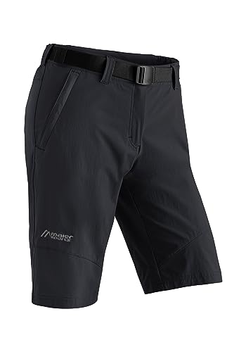 Maier Sports Lawa, Kurze Damen Wanderhose, Wasserabweisende Bermuda für Trekking und Hiking, PFC-frei, mSTRETCH pro 4 & Dryprotec, Schwarz, 38 (W30/L31) Maier Sports Lawa, Kurze Damen Wanderhose, Wasserabweisende Bermuda für Trekking und Hiking, PFC-frei, mSTRETCH pro 4 & Dryprotec, Schwarz, 38 (W30/L31) von Maier Sports