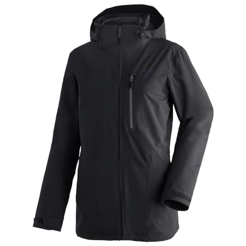 Maier Sports Damen Doppeljacke Ribut Long Black 44 von Maier Sports