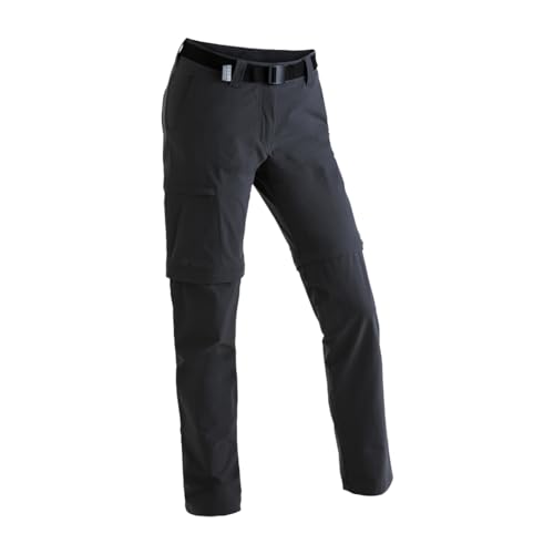 Maier Sports Inara Slim Zip, Damen Wanderhose, Wasserabweisende Hose für Trekking und Hiking, Enganliegender Schnitt, Zipp-off-Funktion, PFC-frei, mSTRETCH pro 4 & Dryprotec, Schwarz, 72 (W28/L33) Maier Sports Inara Slim Zip, Damen Wanderhose, Wasserabweisende Hose für Trekking und Hiking, Enganliegender Schnitt, Zipp-off-Funktion, PFC-frei, mSTRETCH pro 4 & Dryprotec, Schwarz, 72 (W28/L33) von Maier Sports