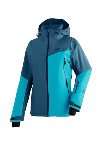 Maier Sports Nuria, Warme Damen Skijacke, Wasserdichte Winterjacke mit 2-Wege-Stretch, mTEX Wetterschutz und mTHERM für hohen Wärmerückhalt, PFC-frei, Blau, 21 Maier Sports Nuria, Warme Damen Skijacke, Wasserdichte Winterjacke mit 2-Wege-Stretch, mTEX Wetterschutz und mTHERM für hohen Wärmerückhalt, PFC-frei, Blau, 21 von Maier Sports