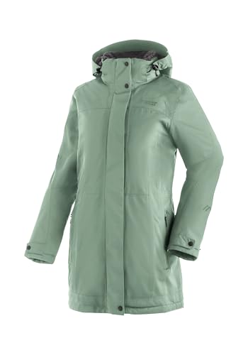 Maier Sports Damen Lisa 2.1 Mantel, Wintermantel mit abnehmbarer Kapuze, wasserdichte Outdoor-Jacke von Maier Sports