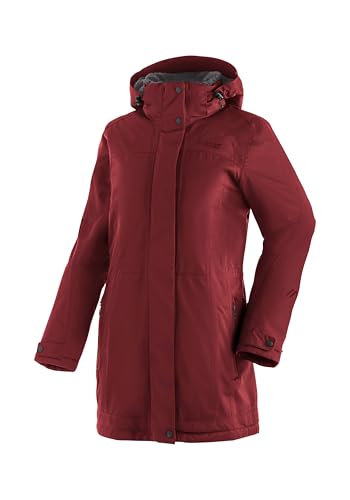 Maier Sports Damen Lisa 2.1 Mantel, Wintermantel mit abnehmbarer Kapuze, wasserdichte Outdoor-Jacke von Maier Sports