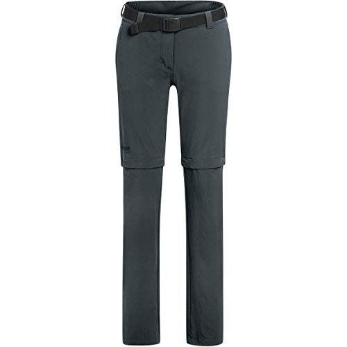 Maier Sports Damen NATA 2 Wanderhose Bermuda-Zipp-Off, Grau (Graphite), 40 EU Maier Sports Damen NATA 2 Wanderhose Bermuda-Zipp-Off, Grau (Graphite), 40 EU von Maier Sports