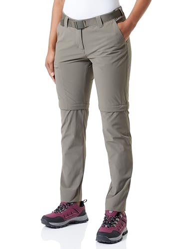 Maier Sports Damen Inara Slim Zip Outdoorhose, Teak, 21 EU von Maier Sports