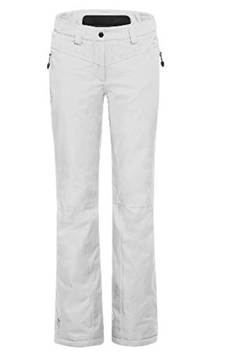 Maier Sports Ronka, Damen Skihose, Wasserdichte Schneehose, Schützender Schneefang und verstellbarer Bund, PFC-frei, mTHERM Wattierung & mTEX Wetterschutz, Weiß, Gr. 17 (W26/L29) Maier Sports Ronka, Damen Skihose, Wasserdichte Schneehose, Schützender Schneefang und verstellbarer Bund, PFC-frei, mTHERM Wattierung & mTEX Wetterschutz, Weiß, Gr. 17 (W26/L29) von Maier Sports