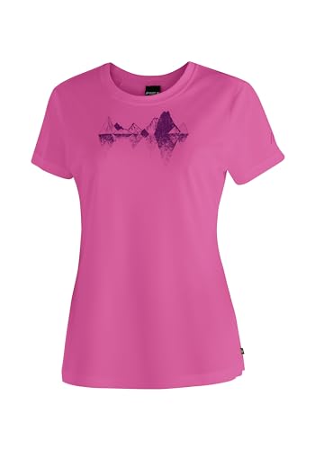 Maier Sports Tilia Pique W, Damen T-Shirt, Funktionsshirt mit Rundhals für Wandern und Freizeit, dryprotec Technologie, Atmungsaktiv, NFC-Chip für einfaches Recycling, Pink, 40 Maier Sports Tilia Pique W, Damen T-Shirt, Funktionsshirt mit Rundhals für Wandern und Freizeit, dryprotec Technologie, Atmungsaktiv, NFC-Chip für einfaches Recycling, Pink, 40 von Maier Sports