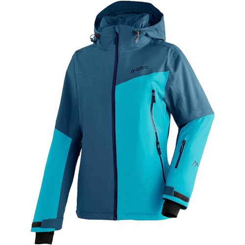 Maier Sports Damen Nuria Skijacke, Viridian/Tealpop, 42 EU von Maier Sports