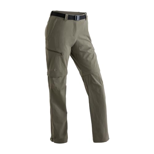 Maier Sports Nata, Damen Wanderhose, Wasserabweisende Outdoorhose für Trekking und Hiking, Praktische T-Zipp-off-Funktion, PFC-frei, mSTRETCH pro 4 & Dryprotec, Braun, 80 (W31/L33) Maier Sports Nata, Damen Wanderhose, Wasserabweisende Outdoorhose für Trekking und Hiking, Praktische T-Zipp-off-Funktion, PFC-frei, mSTRETCH pro 4 & Dryprotec, Braun, 80 (W31/L33) von Maier Sports
