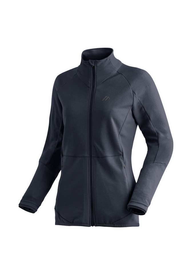 Maier Sports Fleecejacke Sinaia W Damen Midlayer, atmungsaktiv schnelltrocknend, Full-Zip, Regular Fit von Maier Sports