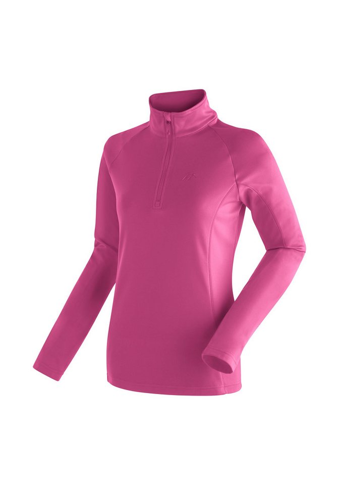 Maier Sports Fleecepullover Eva Damen Fleece, funktioneller Midlayer, Half-Zip, Regular Fit von Maier Sports