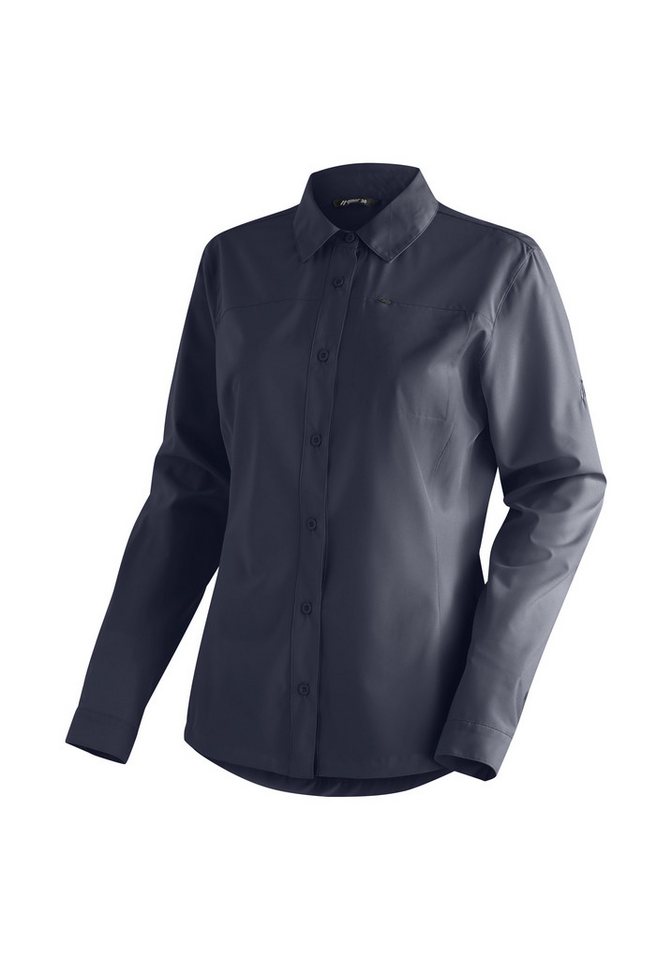 Maier Sports Funktionsbluse Magos L/S W Damen Hemdbluse, atmungsaktives Freizeit-Hemd, Taillierter Schnitt Maier Sports Funktionsbluse Magos L/S W Damen Hemdbluse, atmungsaktives Freizeit-Hemd, Taillierter Schnitt von Maier Sports