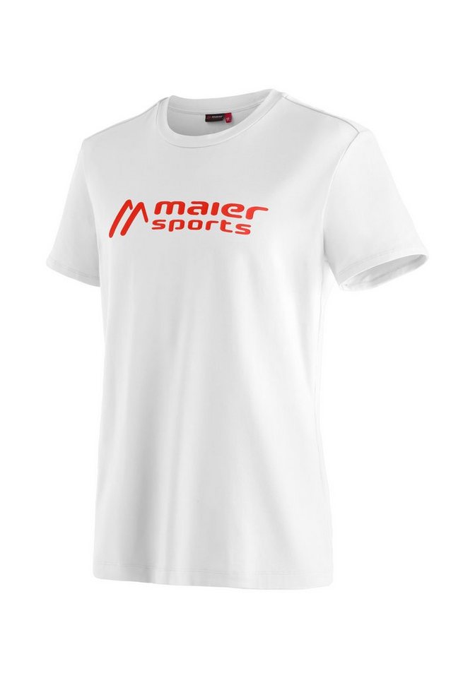 Maier Sports Funktionsshirt MS Tee M Vielseitiges Rundhalsshirt aus elastischem Material von Maier Sports