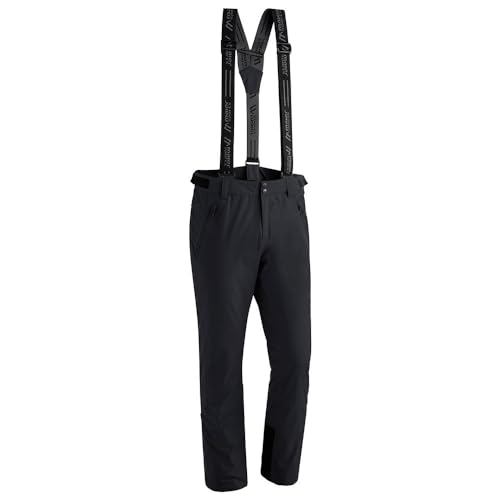 Maier Sports Anton Slim, Enganliegende Herren Skihose, Wasserdichte Schneehose, Stretchmaterial und verstellbarer Bund, PFC-frei, mTHERM Wattierung & mTEX Wetterschutz, Schwarz, Gr. 56 (W39/40/L32) Maier Sports Anton Slim, Enganliegende Herren Skihose, Wasserdichte Schneehose, Stretchmaterial und verstellbarer Bund, PFC-frei, mTHERM Wattierung & mTEX Wetterschutz, Schwarz, Gr. 56 (W39/40/L32) von Maier Sports