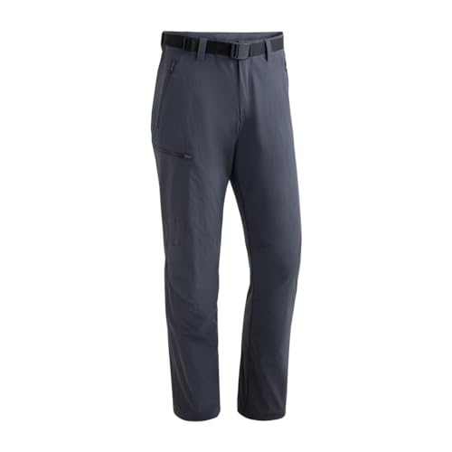 Maier Sports Oberjoch, Herren Wanderhose, Wasserabweisende Outdoorhose für Trekking und Hiking, PFC-frei, mSTRETCH Pro 4 & Dryprotec, Grau, 26 (W39/L31) von Maier Sports