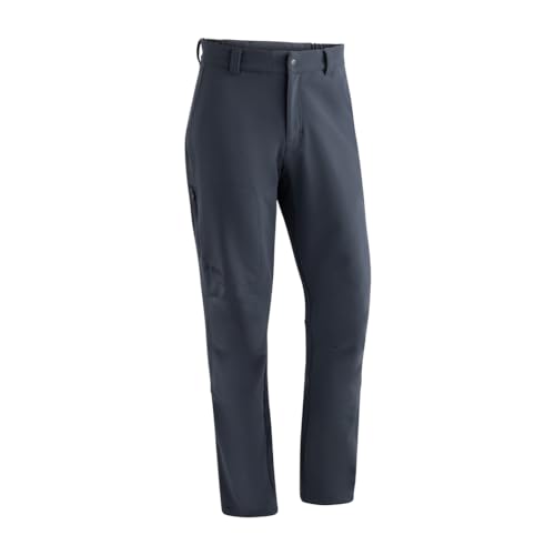 Maier Sports Herrmann, Herren Wanderhose, Wasserabweisende Outdoorhose für Trekking und Hiking, PFC-frei, mSTRETCH pro 2 & Dryprotec, Grau, 54 (W38/L32) von Maier Sports