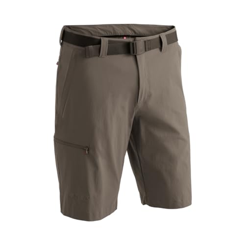 Maier Sports Huang, Kurze Herren Wanderhose, Wasserabweisende Bermuda für Trekking und Hiking, PFC-frei, mSTRETCH pro 4 & Dryprotec, Braun, 50 (W35/L32) Maier Sports Huang, Kurze Herren Wanderhose, Wasserabweisende Bermuda für Trekking und Hiking, PFC-frei, mSTRETCH pro 4 & Dryprotec, Braun, 50 (W35/L32) von Maier Sports
