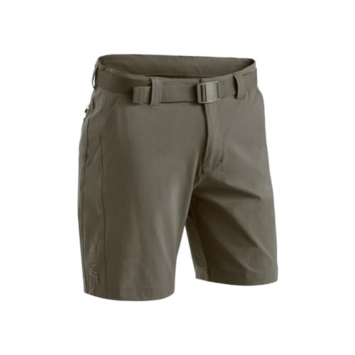 Maier Sports Nil Short M, Kurze Herren Wanderhose, Wasserabweisende Bermuda für Trekking und Hiking, PFC-frei, mSTRETCH pro 4 & Dryprotec, Braun, 48 (W33/L32) Maier Sports Nil Short M, Kurze Herren Wanderhose, Wasserabweisende Bermuda für Trekking und Hiking, PFC-frei, mSTRETCH pro 4 & Dryprotec, Braun, 48 (W33/L32) von Maier Sports