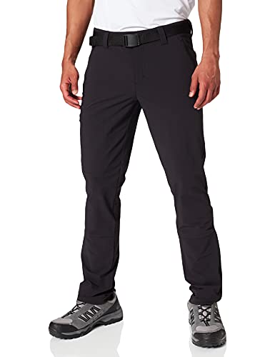 Maier Sports Herren Trekkinghose Naturno Slim, Black, 25, 132022 von Maier Sports