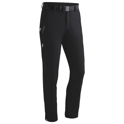 Maier Sports Herren Trekkinghose Naturno Slim, Black, 26, 132022 von Maier Sports