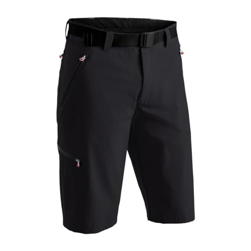 Maier Sports Nil Bermuda, Kurze Herren Wanderhose, Wasserabweisende Bermuda für Trekking und Hiking, PFC-frei, mSTRETCH pro 4 & Dryprotec, Schwarz, 68 (W53/54/L34) Maier Sports Nil Bermuda, Kurze Herren Wanderhose, Wasserabweisende Bermuda für Trekking und Hiking, PFC-frei, mSTRETCH pro 4 & Dryprotec, Schwarz, 68 (W53/54/L34) von Maier Sports