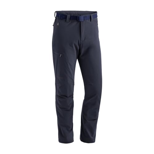 Maier Sports Oberjoch Therm, Warme Herren Wanderhose, Wasserabweisende Outdoorhose für Trekking und Hiking, PFC-frei, mTHERM light Wattierung, mSTRETCH Pro 4 & Dryprotec, Blau, 52 (W36/L32) von Maier Sports