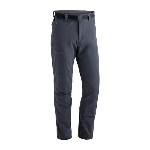 Maier Sports Oberjoch Therm, Warme Herren Wanderhose, Wasserabweisende Outdoorhose für Trekking und Hiking, PFC-frei, mTHERM light Wattierung, mSTRETCH Pro 4 & Dryprotec, Grau, 29 (W44/L32) von Maier Sports