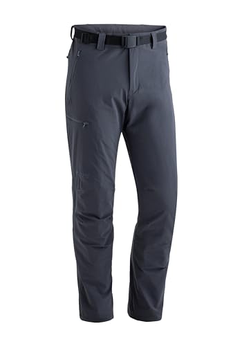 Maier Sports Oberjoch Therm, Warme Herren Wanderhose, Wasserabweisende Outdoorhose für Trekking und Hiking, PFC-frei, mTHERM light Wattierung, mSTRETCH Pro 4 & Dryprotec, Grau, 52 (W36/L32) von Maier Sports