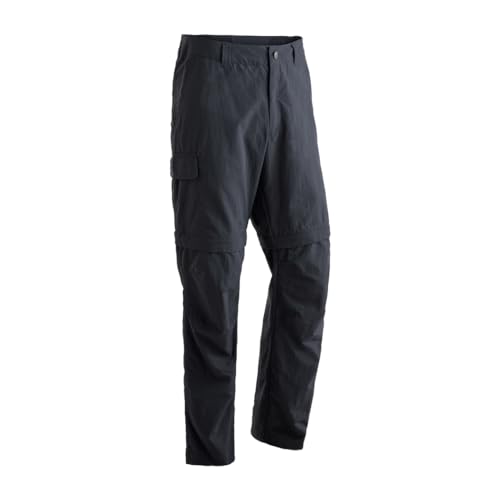 Maier Sports Trave, Herren Wanderhose, Wasserabweisende Outdoorhose für Trekking und Hiking, Praktische Zipp-off-Funktion, Dryprotec Technologie, PFC-frei, Schwarz, 56 (W39/40/L32) Maier Sports Trave, Herren Wanderhose, Wasserabweisende Outdoorhose für Trekking und Hiking, Praktische Zipp-off-Funktion, Dryprotec Technologie, PFC-frei, Schwarz, 56 (W39/40/L32) von Maier Sports