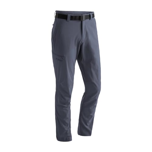 Maier Sports Torid Slim, Herren Wanderhose, Wasserabweisende Outdoorhose für Trekking und Hiking, Enganliegender Schnitt, PFC-frei, mSTRETCH pro 4 & Dryprotec, Grau, 64 (W49/L33) von Maier Sports