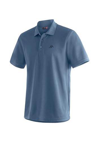 Maier Sports Ulrich, Herren Poloshirt, Leichtes Piqué-Funktionspoloshirt für Wandern und Freizeit, dryprotec Technologie, Atmungsaktiv, NFC-Chip für einfaches Recycling, Blau, M Maier Sports Ulrich, Herren Poloshirt, Leichtes Piqué-Funktionspoloshirt für Wandern und Freizeit, dryprotec Technologie, Atmungsaktiv, NFC-Chip für einfaches Recycling, Blau, M von Maier Sports