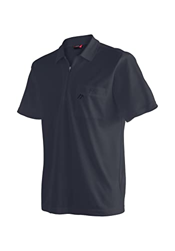 Maier Sports Herren Polo-Shirt Arwin 2.0, Kurzarm Piqué Polohemd, Night Sky, S von Maier Sports