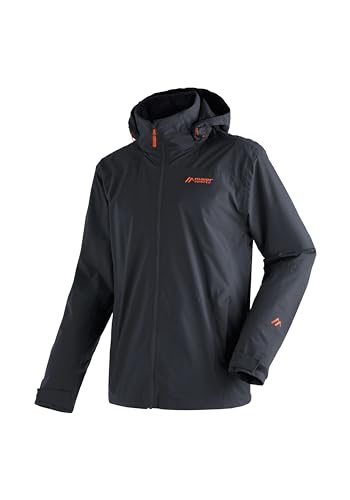 Maier Sports Metor Rec M, Herren Outdoorjacke, Wasserdichte Wanderjacke mit sportlichem Schnitt, PFC-frei, Silverplus Netzfutter & mTEX Wetterschutz, Schwarz, 58 Maier Sports Metor Rec M, Herren Outdoorjacke, Wasserdichte Wanderjacke mit sportlichem Schnitt, PFC-frei, Silverplus Netzfutter & mTEX Wetterschutz, Schwarz, 58 von Maier Sports