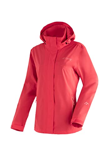 Maier Sports Herren Regenjacke Metor rec W, Allwetterjacke, watermelon/tulip, 40 von Maier Sports