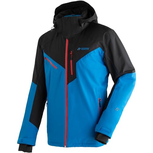 Maier Sports Herren Skijacke Pajares, Imperial Blue/Black, 52, 3001176 von Maier Sports