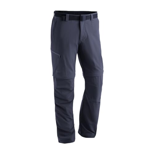 Maier Sports Tajo 2, Herren Wanderhose, Wasserabweisende Outdoorhose für Trekking und Hiking, Praktische Zipp-off-Funktion, PFC-frei, mSTRETCH pro 4 & Dryprotec, Blau, 27 (W38/L31) von Maier Sports