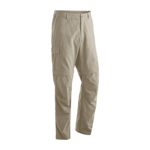 Maier Sports Trave, Herren Wanderhose, Wasserabweisende Outdoorhose für Trekking und Hiking, Praktische Zipp-off-Funktion, Dryprotec Technologie, PFC-frei, Beige, 28 (W42/L31) Maier Sports Trave, Herren Wanderhose, Wasserabweisende Outdoorhose für Trekking und Hiking, Praktische Zipp-off-Funktion, Dryprotec Technologie, PFC-frei, Beige, 28 (W42/L31) von Maier Sports
