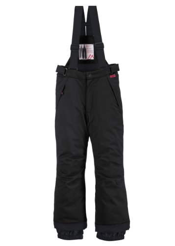 Maier Sports Kinder Maxi reg Skihose, Schwarz, 164 von Maier Sports