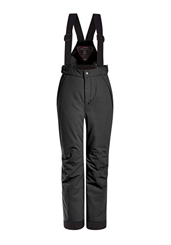 maier sports Kinder Skihose Maxi slim, black, 152, 300003 von Maier Sports