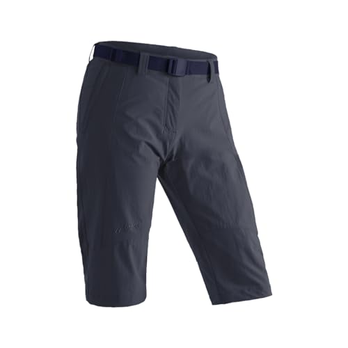 Maier Sports Kluane, Kurze Damen Wanderhose, Wasserabweisende Outdoorhose für Trekking und Hiking, PFC-frei, mSTRETCH pro 4 & Dryprotec, Blau, 48 (W40/L32) Maier Sports Kluane, Kurze Damen Wanderhose, Wasserabweisende Outdoorhose für Trekking und Hiking, PFC-frei, mSTRETCH pro 4 & Dryprotec, Blau, 48 (W40/L32) von Maier Sports