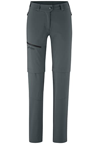 Maier Sports Damen Latit Zip Wanderhose, Graphite, 38 EU von Maier Sports