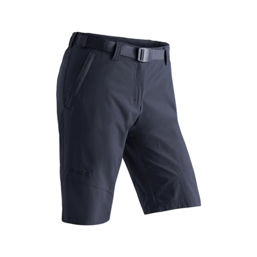 Maier Sports Lawa, Kurze Damen Wanderhose, Wasserabweisende Bermuda für Trekking und Hiking, PFC-frei, mSTRETCH pro 4 & Dryprotec, Blau, 40 (W31/L31) Maier Sports Lawa, Kurze Damen Wanderhose, Wasserabweisende Bermuda für Trekking und Hiking, PFC-frei, mSTRETCH pro 4 & Dryprotec, Blau, 40 (W31/L31) von Maier Sports