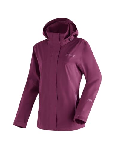 Maier Sports Metor Rec W, Damen Outdoorjacke, Wasserdichte Wanderjacke mit sportlichem Schnitt, PFC-frei, Silverplus Netzfutter & mTEX Wetterschutz, Brombeer, 40 Maier Sports Metor Rec W, Damen Outdoorjacke, Wasserdichte Wanderjacke mit sportlichem Schnitt, PFC-frei, Silverplus Netzfutter & mTEX Wetterschutz, Brombeer, 40 von Maier Sports