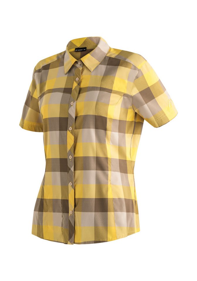 Maier Sports Outdoorbluse Kendra S/S W Damen Kurzarmbluse, pflegeleichte Karobluse Maier Sports Outdoorbluse Kendra S/S W Damen Kurzarmbluse, pflegeleichte Karobluse von Maier Sports