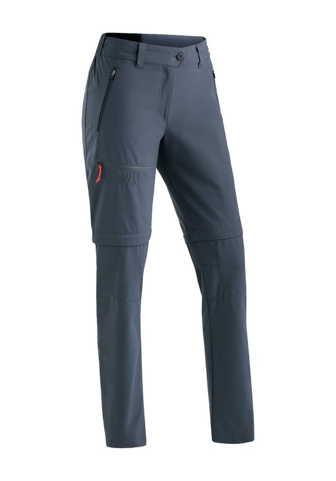 Maier Sports Outdoorhose Nata Zip Loop Damen Wanderhose, Zip-Off Funktionshose, 3 Taschen, Regular Fit Maier Sports Outdoorhose Nata Zip Loop Damen Wanderhose, Zip-Off Funktionshose, 3 Taschen, Regular Fit von Maier Sports
